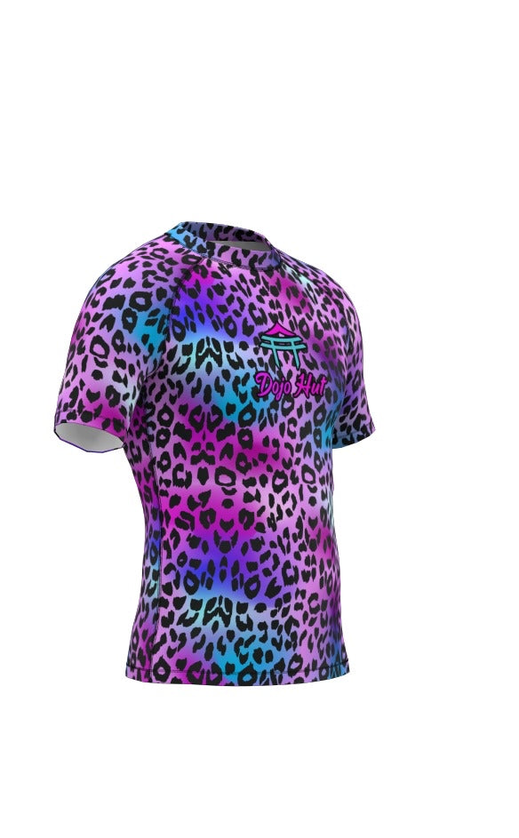 “Miami Leopard” Short Sleeve Rashgaurd