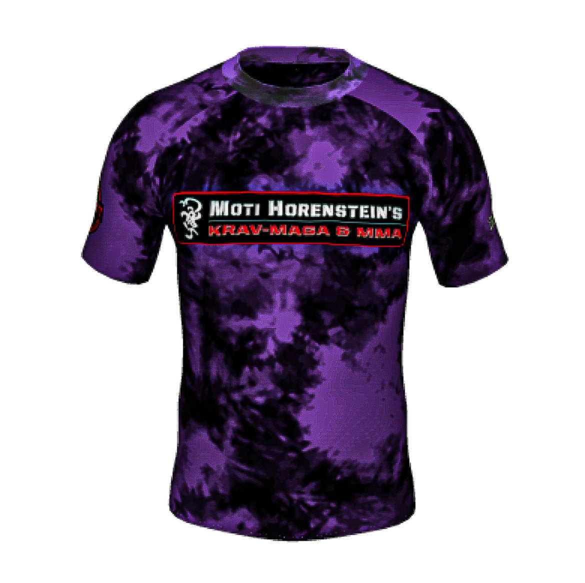 Purple Tie Dye Moti Horenstein Rashguard