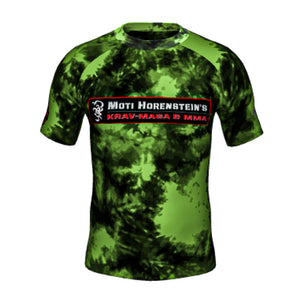Green Tie Dye Moti Horenstein Rashguard