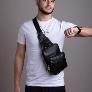 Crossbody Bag | Quick Draw | Tactical Concealed Carry Solution| Discreet, Secure & Built for Speed | Vegan Leather