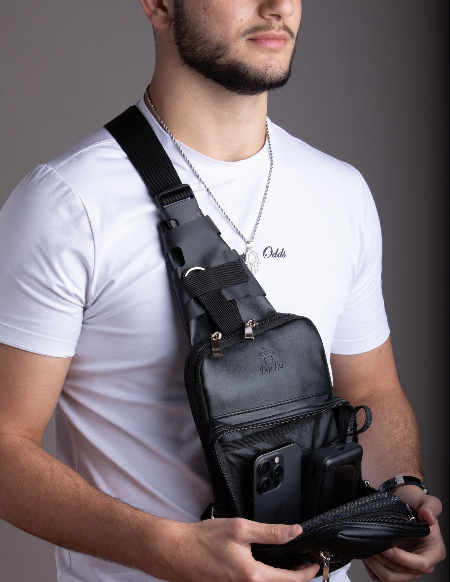 Crossbody Bag | Quick Draw | Tactical Concealed Carry Solution| Discreet, Secure & Built for Speed | Vegan Leather