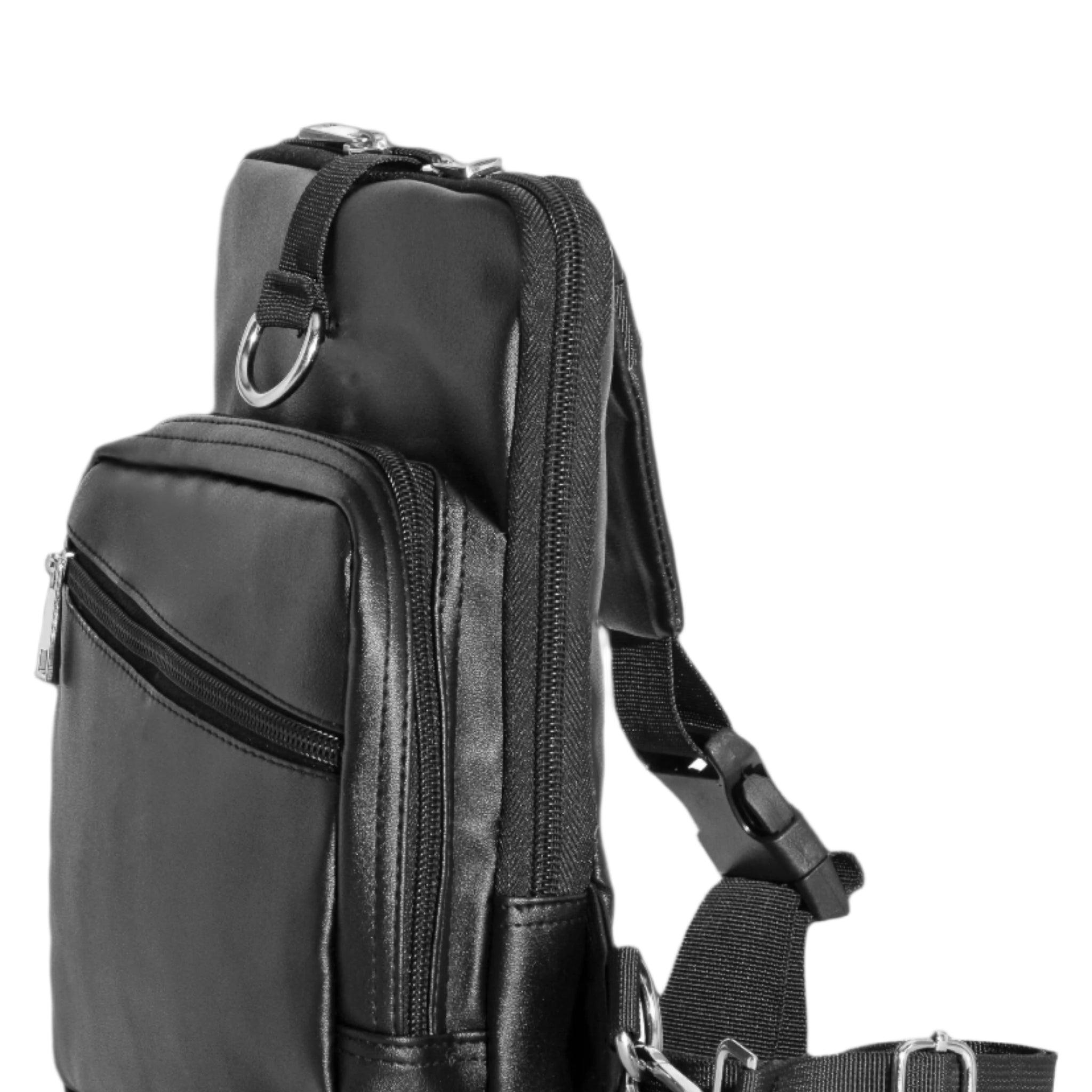 Quick Draw V2 | Crossbody Bag | Black | Tactical Concealed Carry Solution | Discreet, Secure & Built for Speed | Vegan Leather