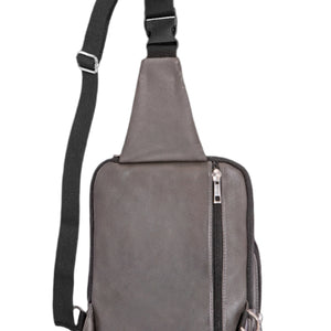 Quick Draw V2 Signature | Crossbody Bag | Brooklyn Gray | Tactical Concealed Carry Solution | Discreet, Secure & Built for Speed | Full Grain Leather