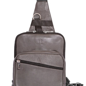 Quick Draw V2 Signature | Crossbody Bag | Brooklyn Gray | Tactical Concealed Carry Solution | Discreet, Secure & Built for Speed | Full Grain Leather