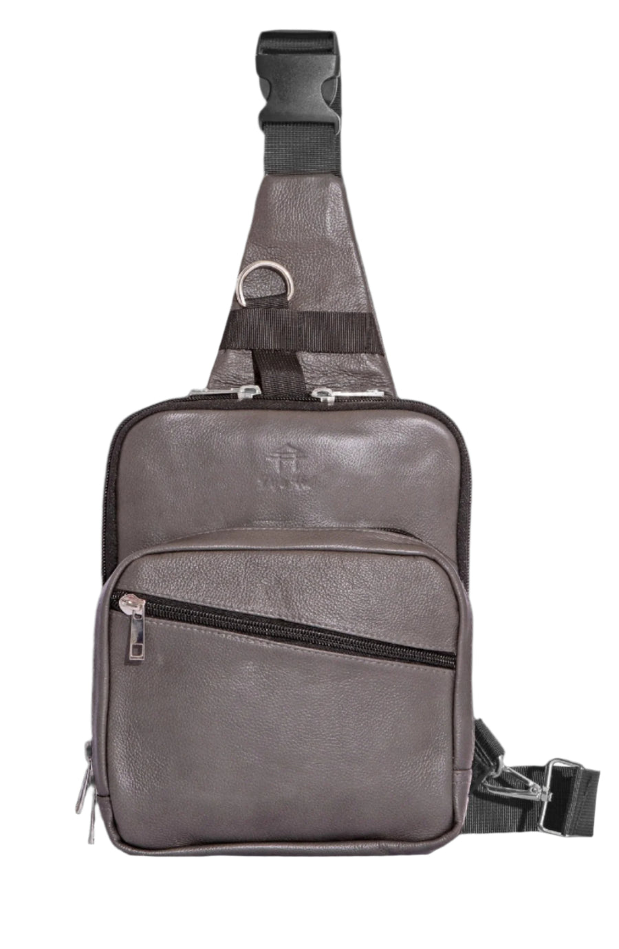 Quick Draw V2 Signature | Crossbody Bag | Brooklyn Gray | Tactical Concealed Carry Solution | Discreet, Secure & Built for Speed | Full Grain Leather