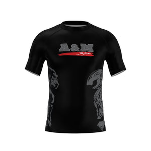 A&M Jiujitsu Black Rashguard