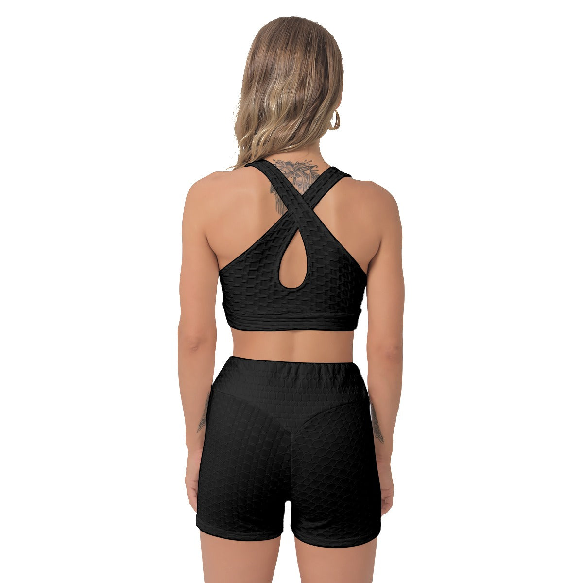 All-Over Print Women's Sports Bra Suit