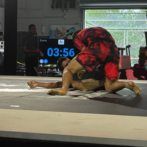 “Red Tie Dye” Short Sleeve Rashguard