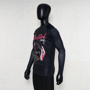 “Control My Own Life” Long Sleeve Rashguard