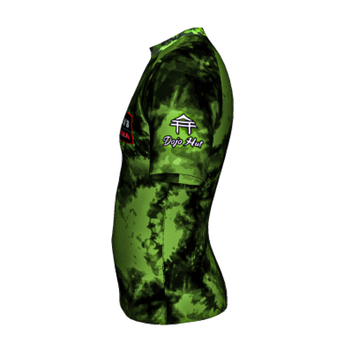 Green Tie Dye Moti Horenstein Rashguard