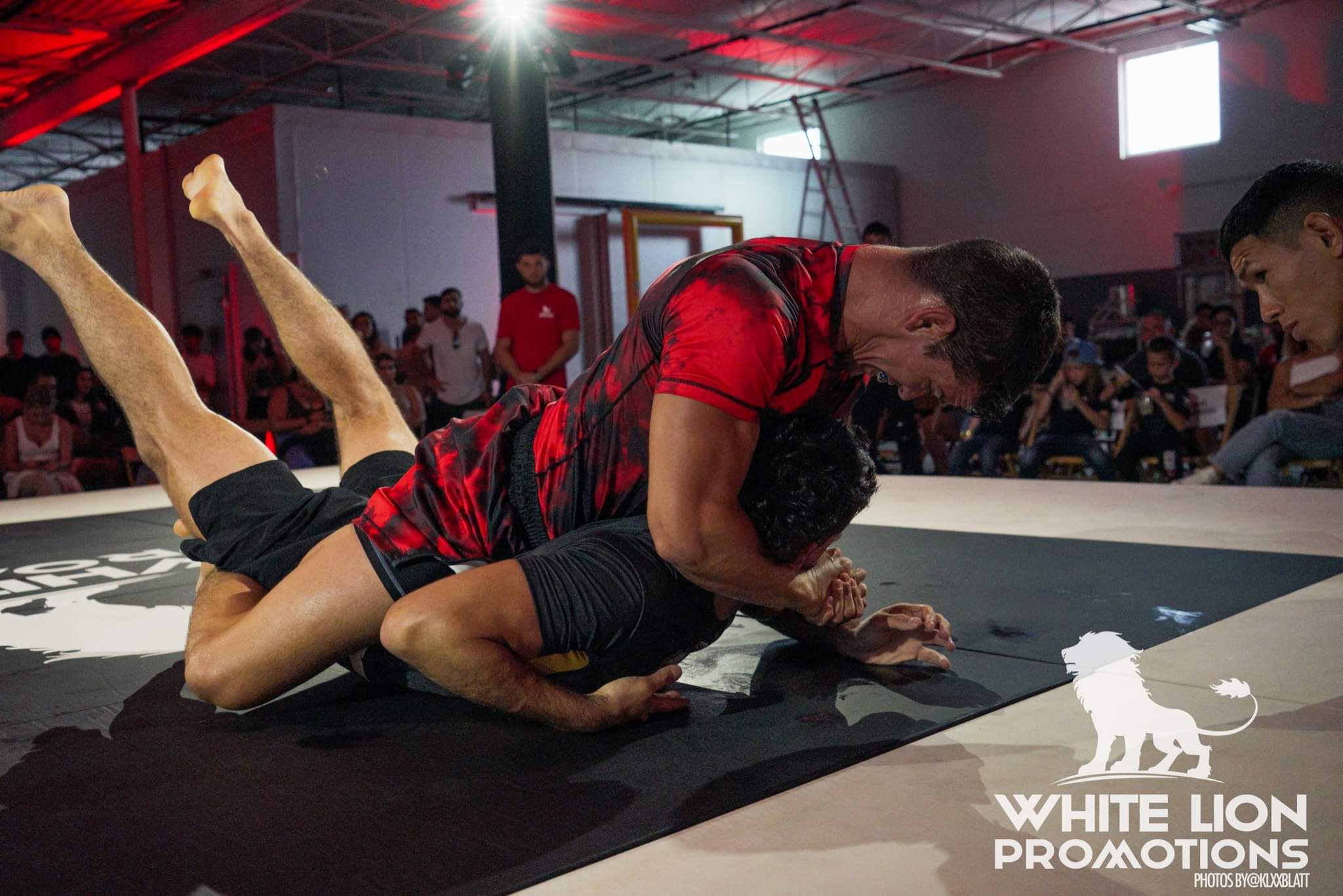 “Red Tie Dye” MMA Shorts