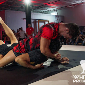 “Red Tie Dye” MMA Shorts