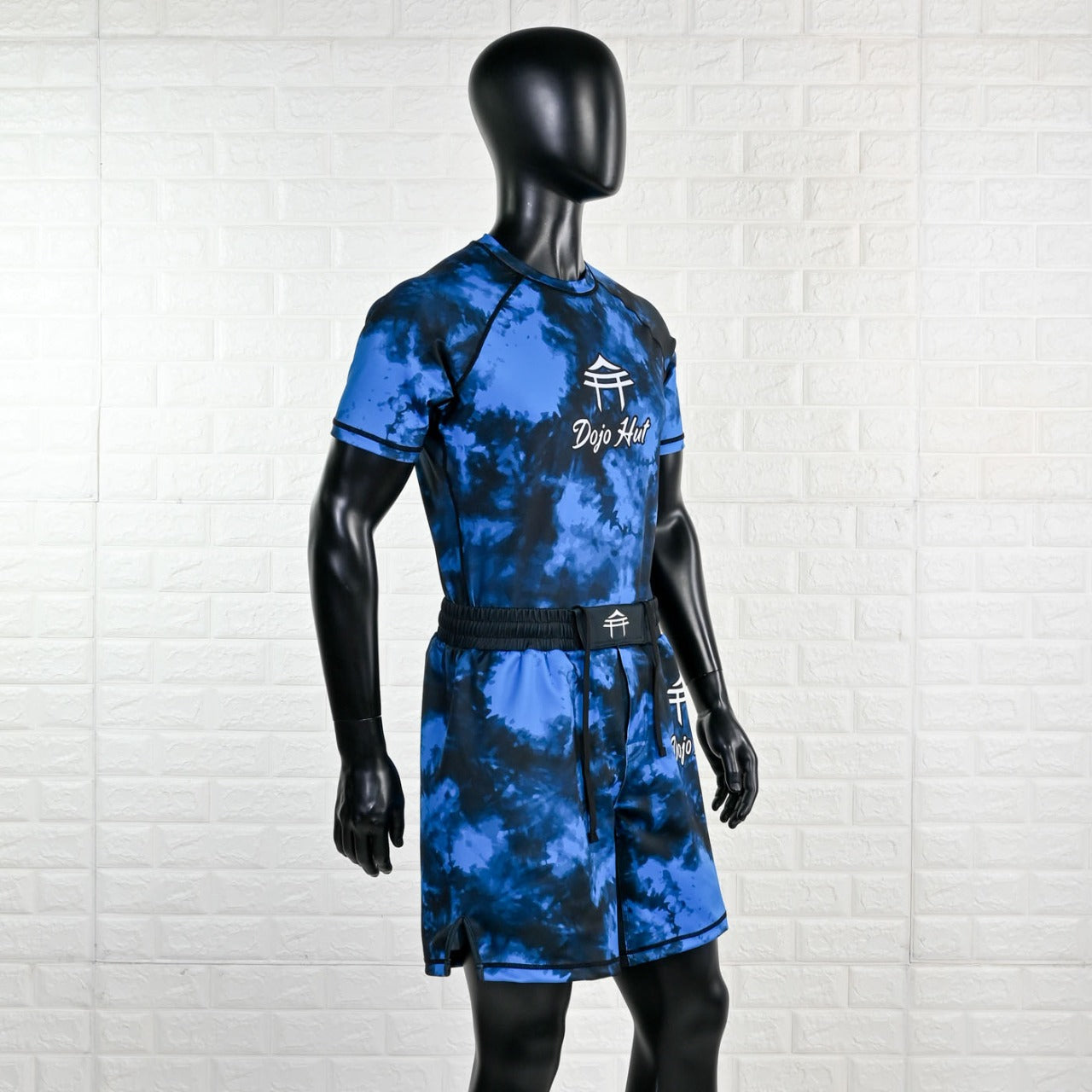 “Blue Tie Dye” Short Sleeve Rashguard