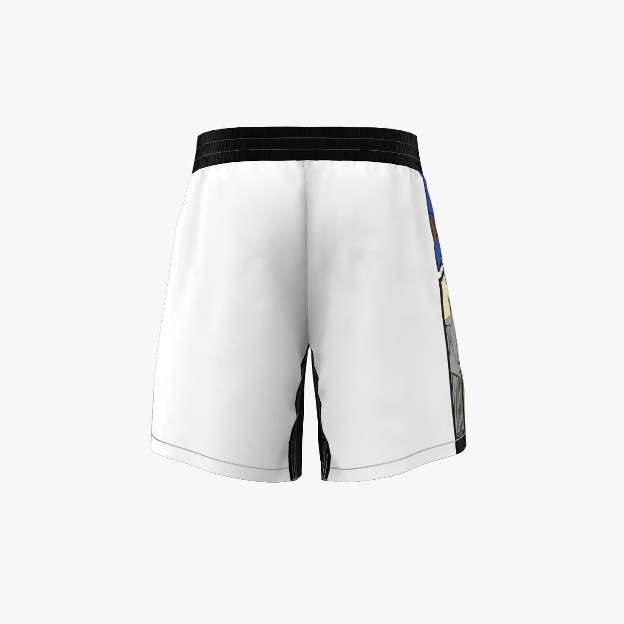 Because Jiujitsu Black & White Brazilian Jiujitsu MMA Shorts