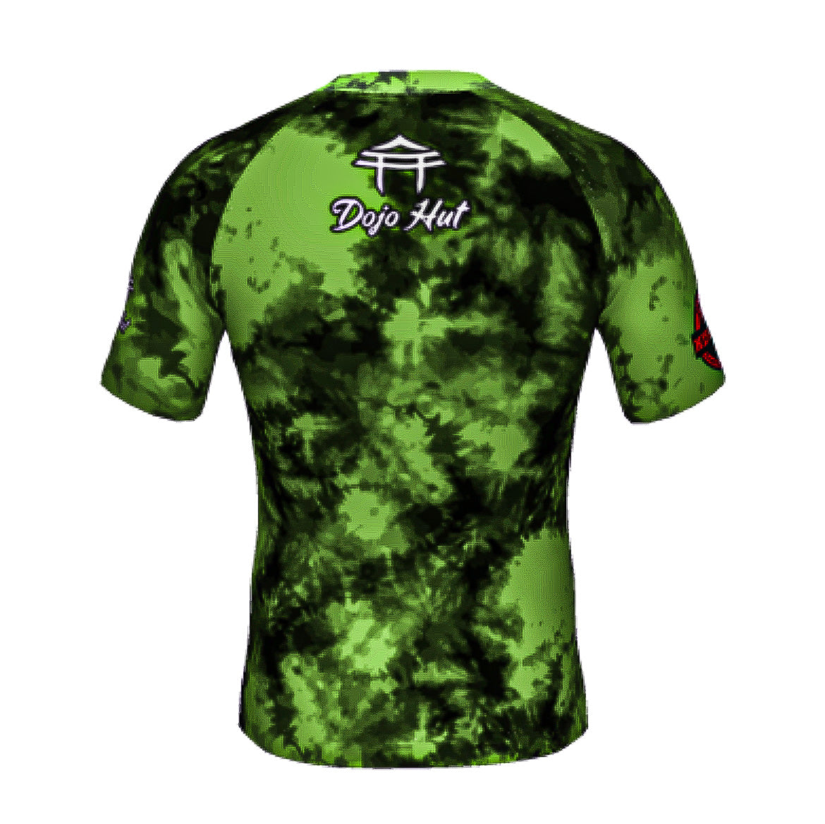 Green Tie Dye Moti Horenstein Rashguard