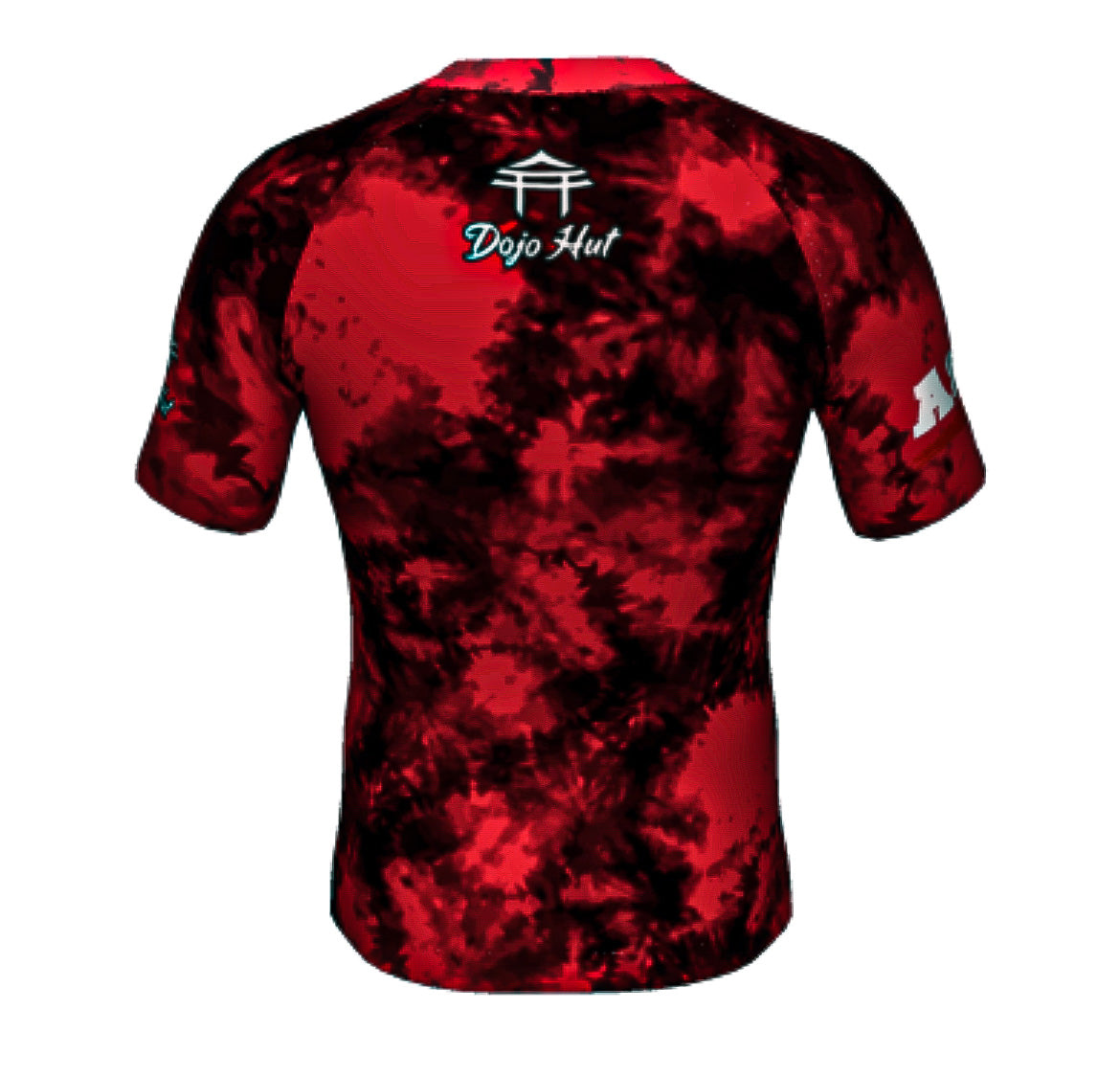 A&M Jiujitsu Red Tie Dye Win Or DQ Rashguard