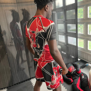 "Spider Web" MMA Shorts